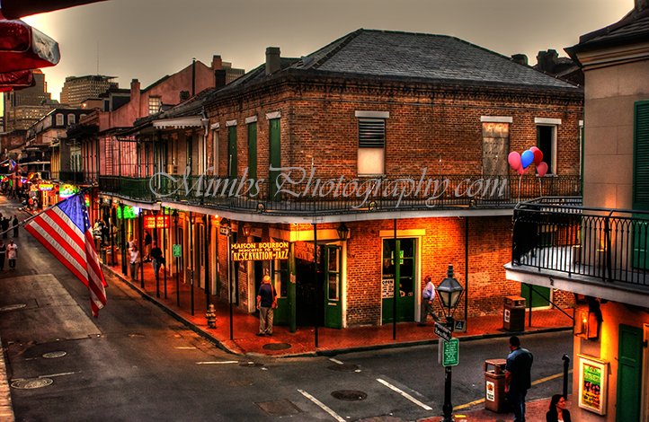 Evening On Bourbon Street